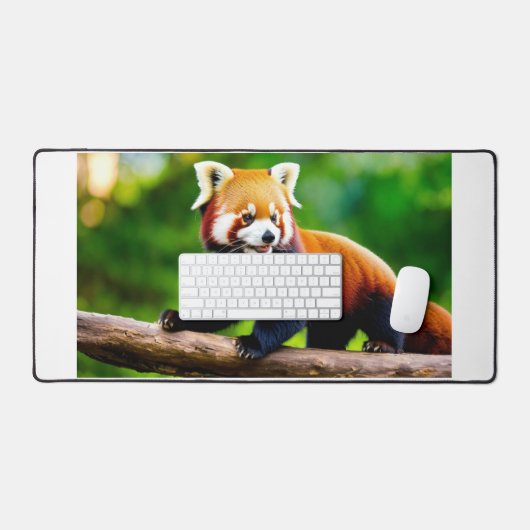 impression de panda rouge (Clavier et souris)