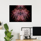 Impression de papillon fractal (Bureau à domicile)