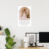 Impression de paroles de chanson de mariage avec p (Bureau à domicile)