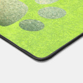 Impression de parties scintillant verte avec patte (Coin)