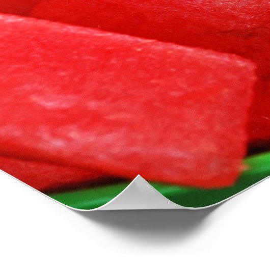 Impression de pastèque fraîche juteuse (Coin)