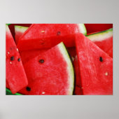 Impression de pastèque fraîche juteuse (Devant)