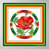 Impression de pavot (Devant)