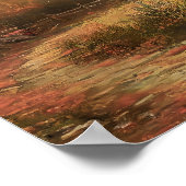 Impression de paysage d'automne, Impression de cot (Coin)