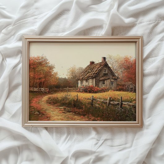 Impression de paysage d'automne, Impression de cot