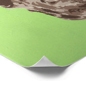 Impression de peinture de girafe (Coin)