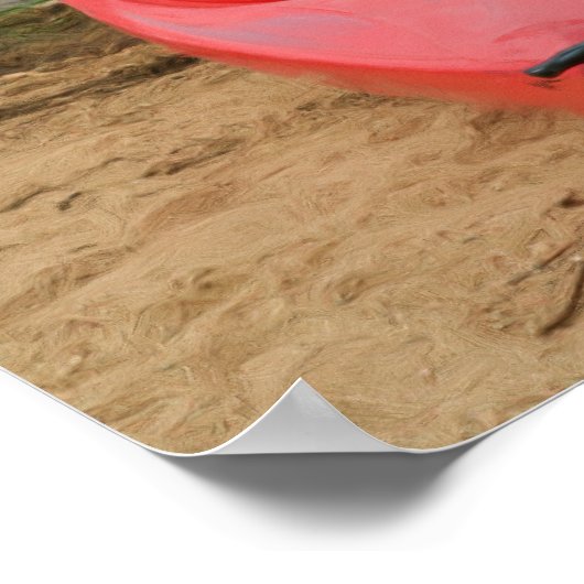 Impression de peinture de Kayak (Coin)
