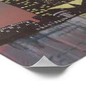 Impression de peinture de la skyline de Milwaukee (Coin)
