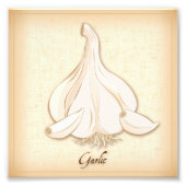 Impression de photo d'ail (Devant)