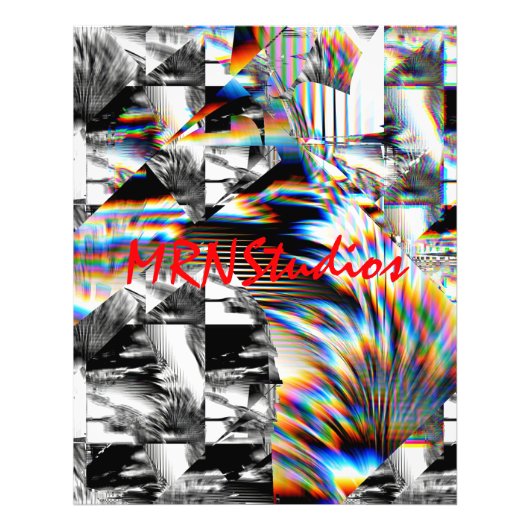 Impression de photo d'attaque arc-en-ciel (Devant)