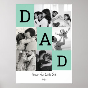 Impression de photo de papa personnalisée, cadeau