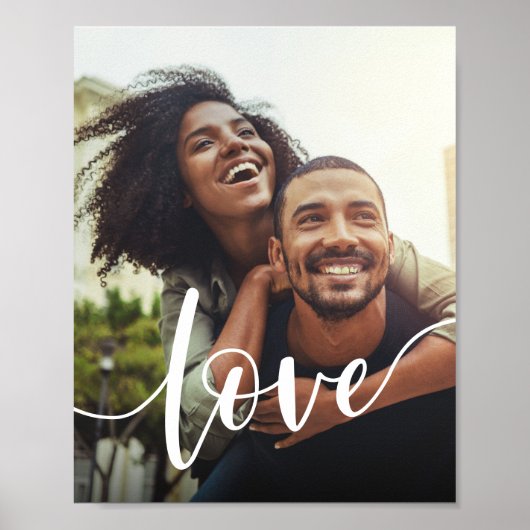 Impression de photo de superposition de script d'a (Devant)