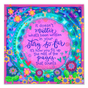 Impression de photo d'inspiritisme "Your Story"