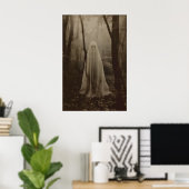 Impression de photographie de fantôme de la forêt (Bureau à domicile)