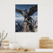 Impression de pics déchiquetés de Gryphon terrestr (Cuisine)