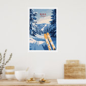 Impression de piste de ski de Ruka 1 (Cuisine)