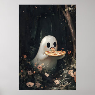 Impression de pizza mangeant des fantômes, Cottage
