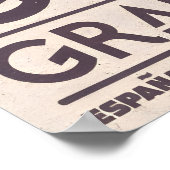 Impression de plage de Grande Canarie Art mural cô (Coin)