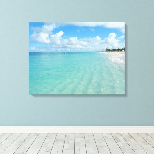 Impression de plage - Grace Bay Beach (Insitu (Plancher de Bois))
