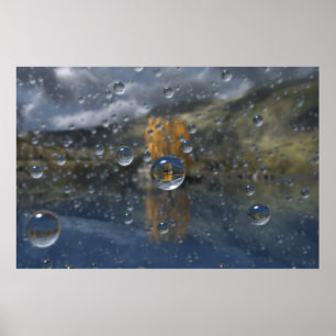 Impression de pluie dans le Glen
