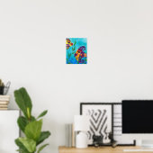 Impression de poisson soignée (Bureau à domicile)