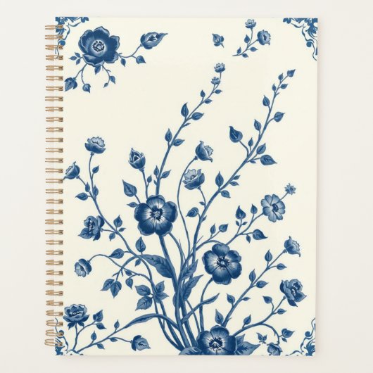 Impression de porcelaine de Blue Willow vintage (Devant)