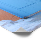 Impression de porte bleue (Coin)