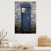 Impression de porte bleue (Cuisine)