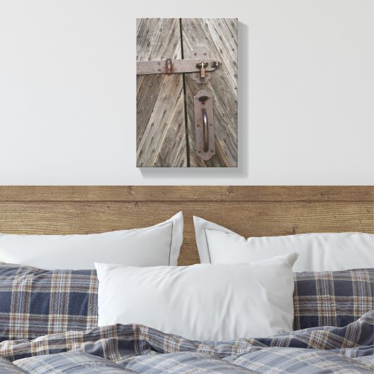 Impression de porte en bois verrouillée (Insitu(Chambre))