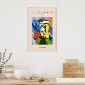 Impression de portrait abstrait de femme de Picass (Cuisine)