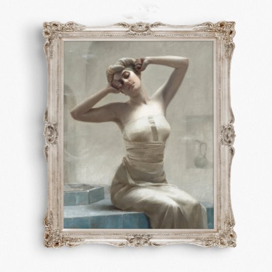 Impression de portrait de bain, Art mural IMPRIMAB
