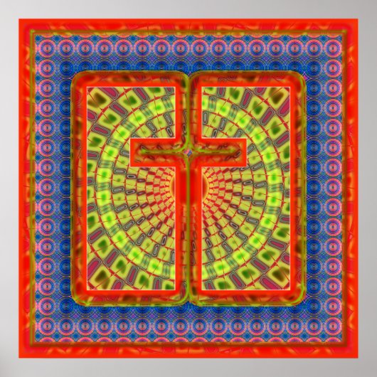 IMPRESSION DE POSTE CROISÉE (Devant)