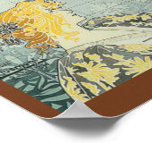Impression de poster Biscuits Chocolat Delacre vin (Coin)