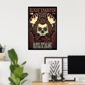 Impression de poster de concert Black Sabbitch – R (Bureau à domicile)