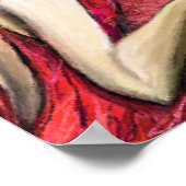 Impression de poster de peinture - Dame au piano r (Coin)