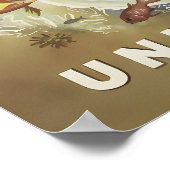 Impression de poster de voyage vintage Hawaii, dan (Coin)