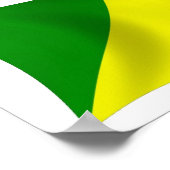 Impression de poster du drapeau de la République d (Coin)