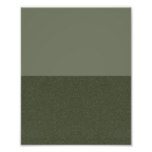 Impression de poster vert mousse minimaliste – Per