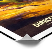 Impression de poster vintage Mexique (Coin)