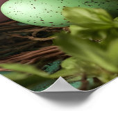 Impression de poule de Pâques rétro, Art de nurser (Coin)