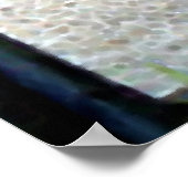 Impression de poulet à l'aquarelle (Coin)