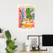 Impression de poulet de style Matisse Art Drôle Sa (Bureau à domicile)