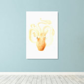 impression de poulpe (Insitu (Plancher de Bois))