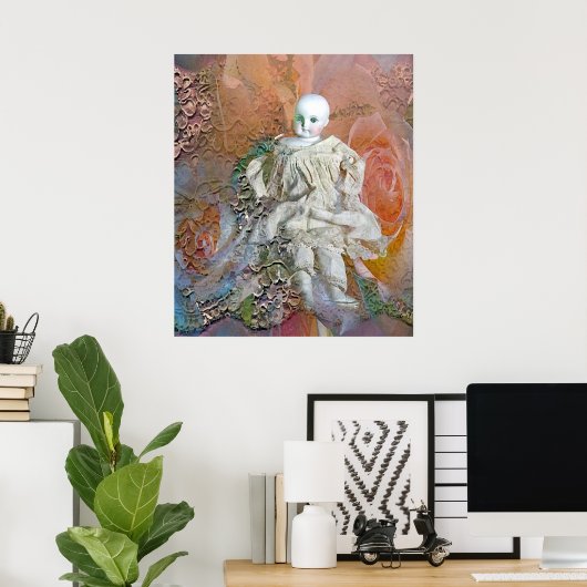 Impression de poupée victorienne (Bureau à domicile)