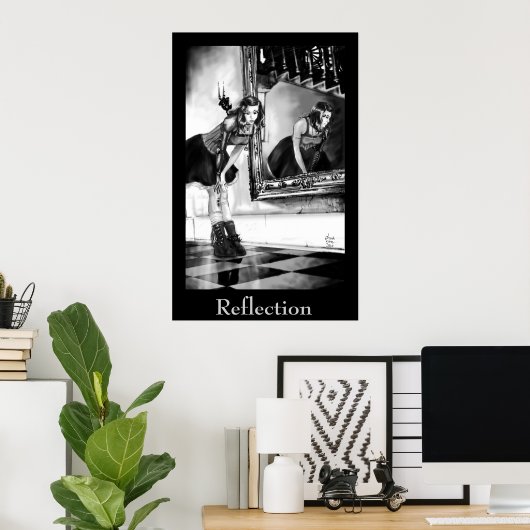 Impression de réflexion (Bureau à domicile)