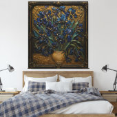 Impression de relief artistique Iris de Van Gogh | (Insitu(Chambre))