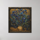 Impression de relief artistique Iris de Van Gogh | (Recto)