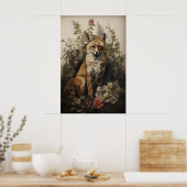 Impression de renard botanique, forêt sombre de l' (Cuisine)