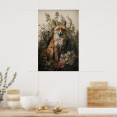 Impression de renard botanique, forêt sombre de l' (Cuisine)