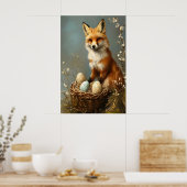 Impression de renard de Pâques, nurserie forestièr (Cuisine)